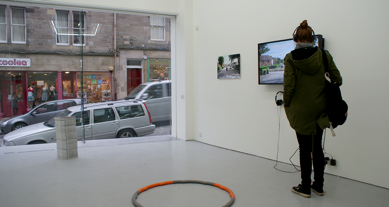 Calvin Laing, installation view, 2013.