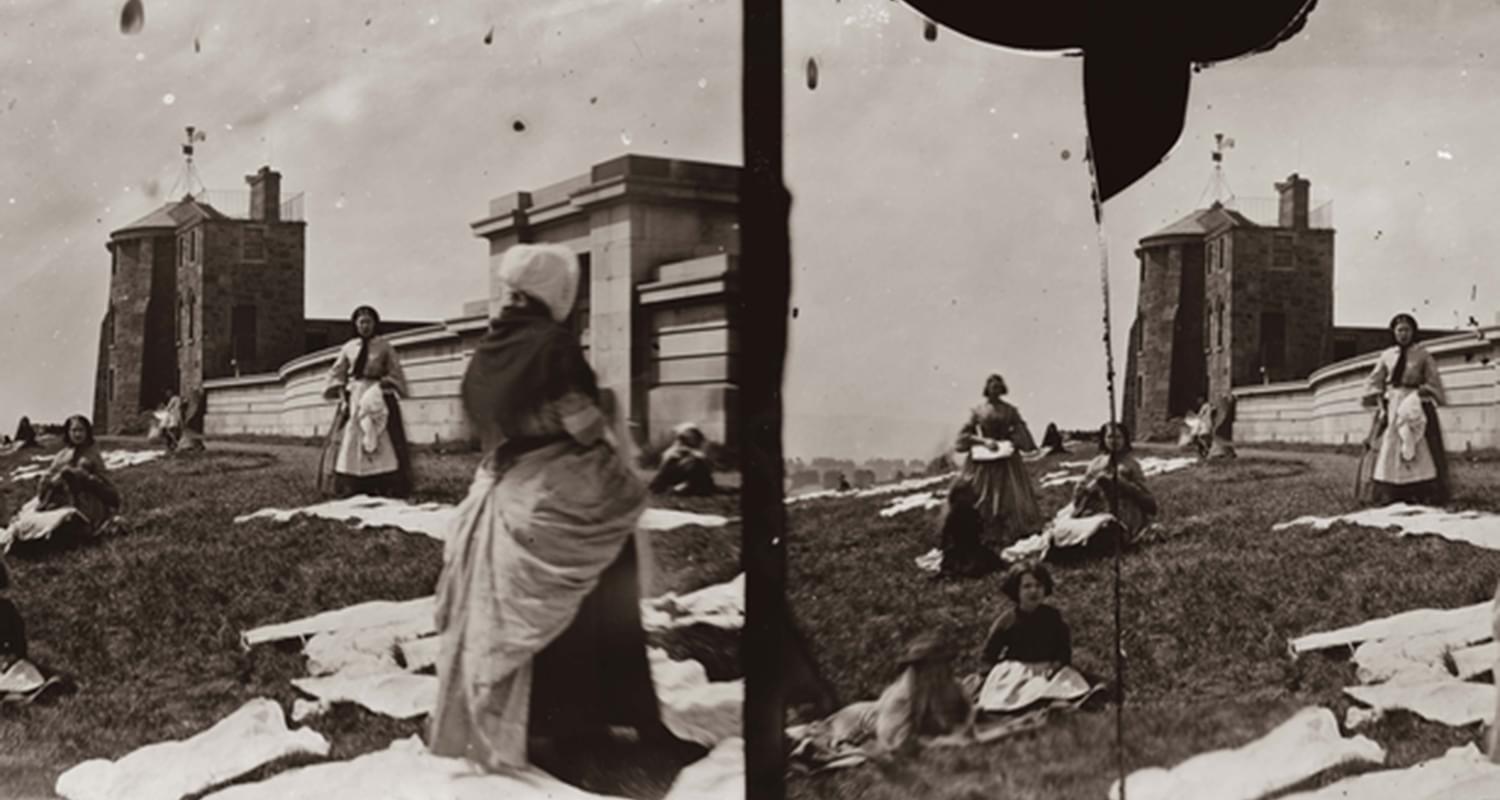 Washerwomen On Calton Hill, Thomas Begbie, 1887, c/o City of Edinburgh Council – Museums and Galleries www.capitalcollections.org.uk