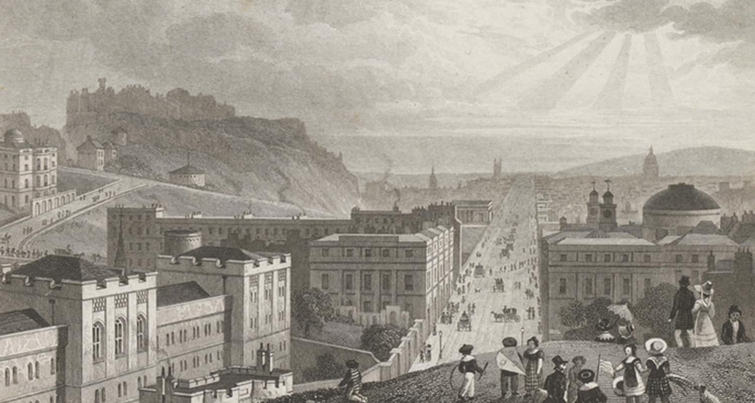 Edinburgh From Calton Hill, Thomas Shepherd, 1829, c/o City of Edinburgh Council – Museums and Galleries www.capitalcollections.org.uk