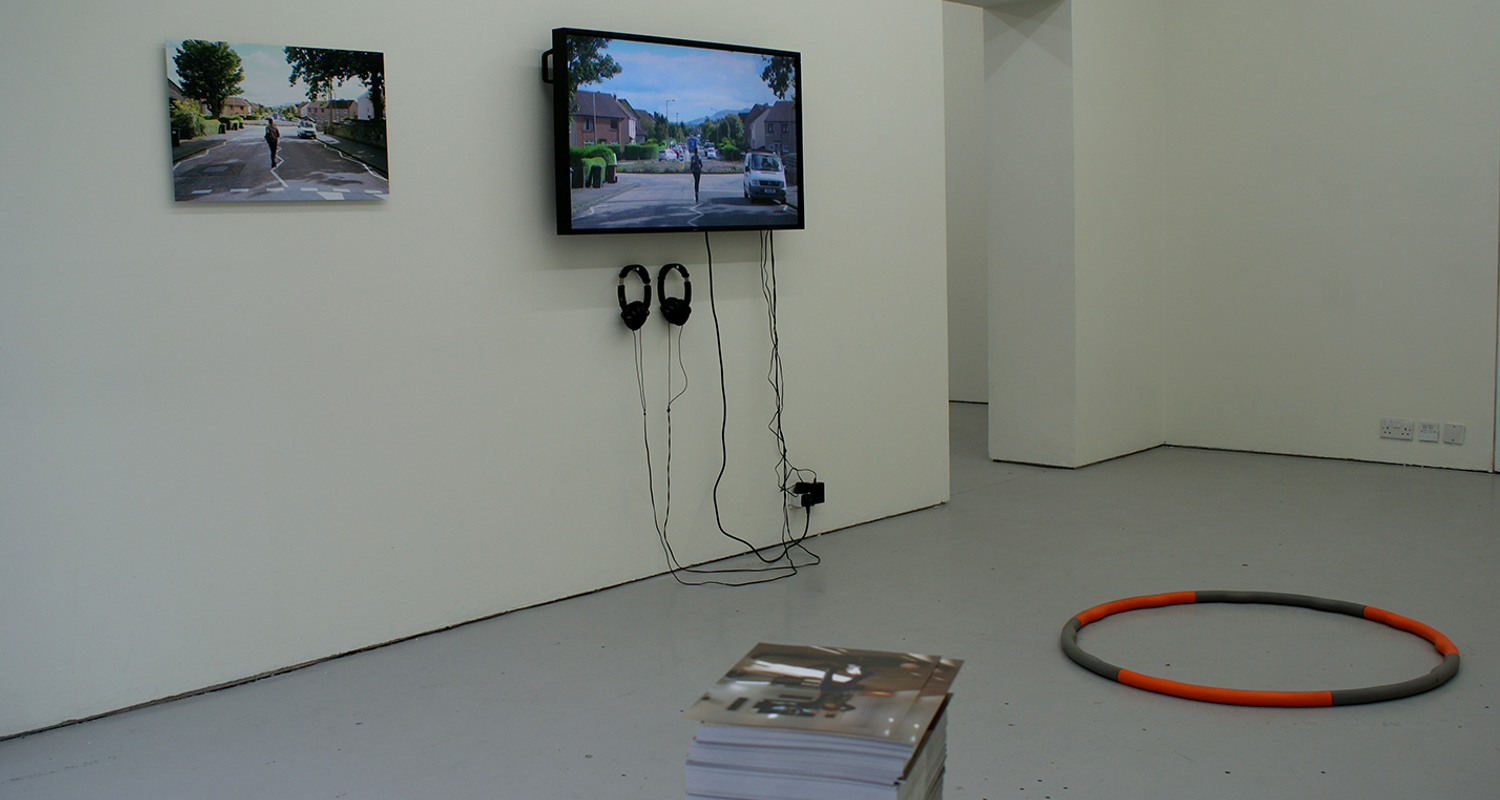 Calvin Laing, installation view, 2013.