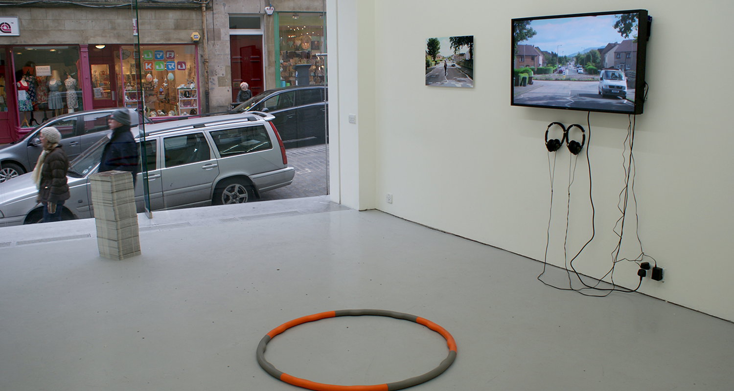 Calvin Laing, installation view, 2013.