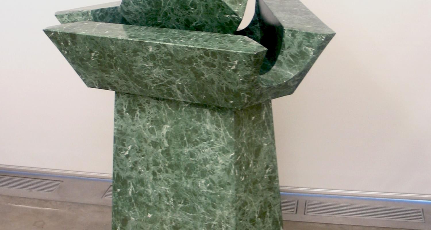 Katie Orton, 'En Dürer's Font', cardboard, fablon, glue, 2006.