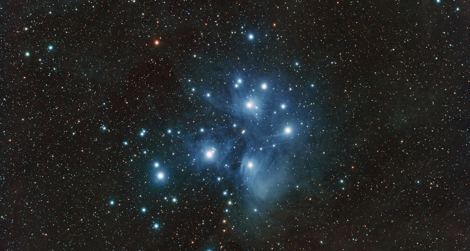 Pleiades, courtesy of NASA.
