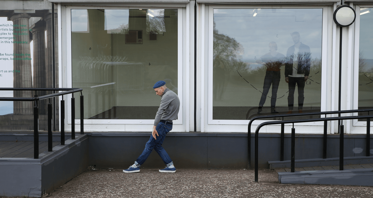 Mark Bleakley, 'A Nude Descends into a Lump 8.1 – 8.3', performance with Philip McDonald, Katie Miller and Carolina Ravaioli, 2016. Photo by Erika Stevenson.